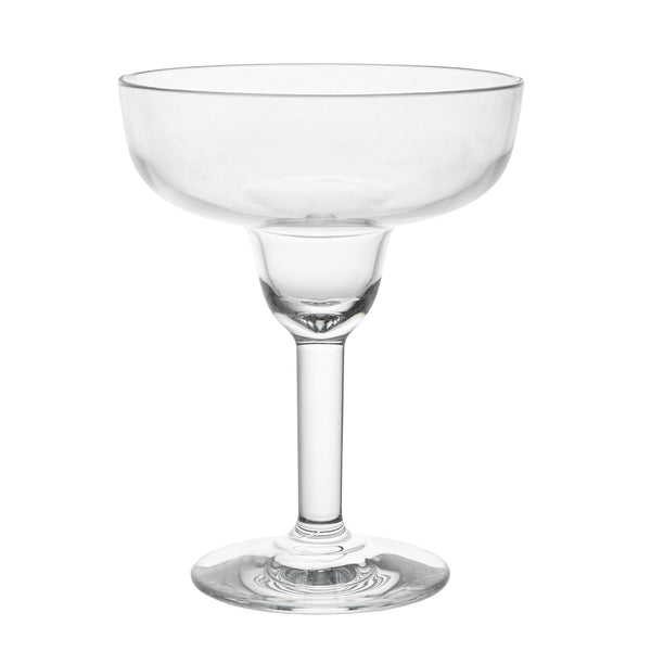 Restaurantware Bev Tek 15 Oz Polycarbonate Margarita Glass - 5 1/4" X 5 1/4" X 6 3/4" - 24 Count Box
