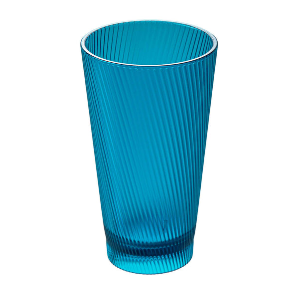 Restaurantware Bev Tek 16 Oz Blue SAN Plastic Tumbler - 48 Count Box