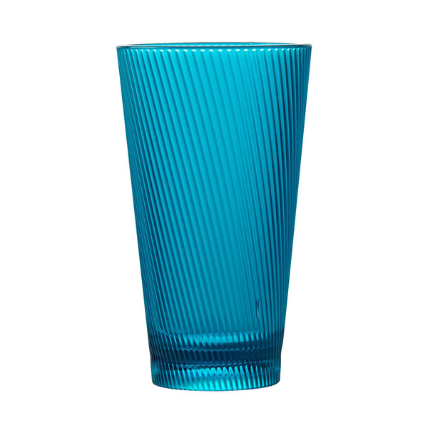 Restaurantware Bev Tek 16 Oz Blue SAN Plastic Tumbler - 48 Count Box