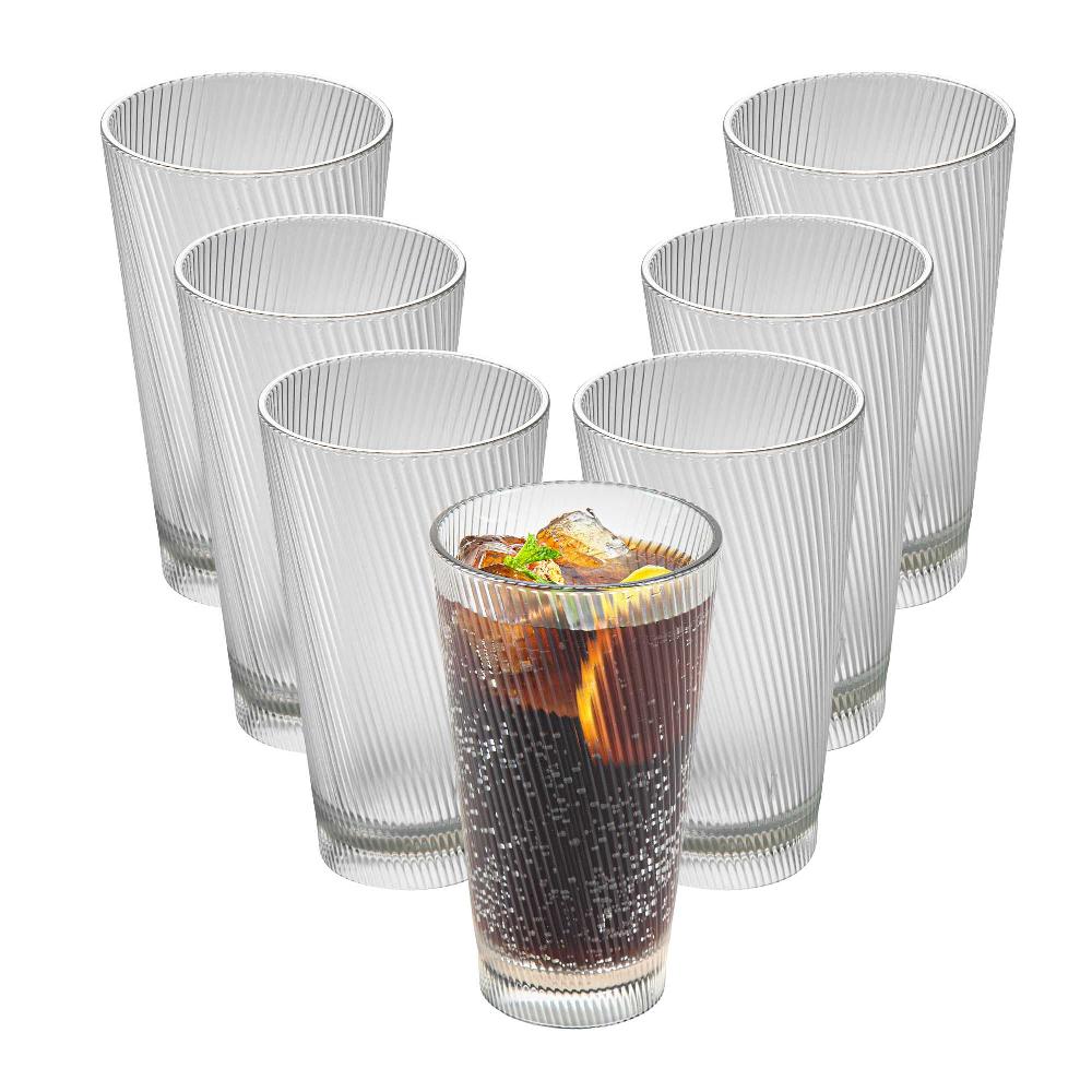 restaurantware Bev Tek 16 oz Clear SAN Plastic Tumbler - 48 count box