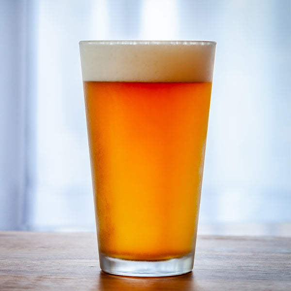 Restaurantware Bev Tek 16 Oz Conical Pint Glass - 3 1/2" X 3 1/2" X 5 3/4" - 12 Count Box