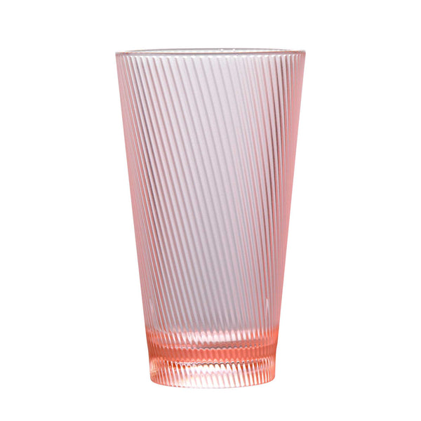 Restaurantware Bev Tek 16 Oz Pink SAN Plastic Tumbler - 48 Count Box