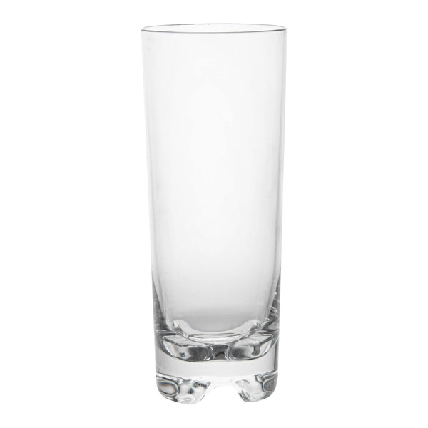 Restaurantware Bev Tek 16 Oz Polycarbonate Beverage Glass - 2 3/4" X 2 3/4" X 7 1/4" - 48 Count Box