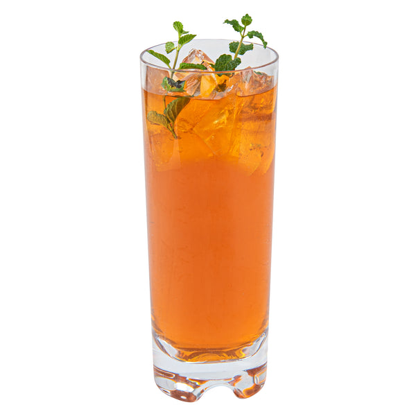 Restaurantware Bev Tek 16 Oz Polycarbonate Beverage Glass - 2 3/4" X 2 3/4" X 7 1/4" - 48 Count Box