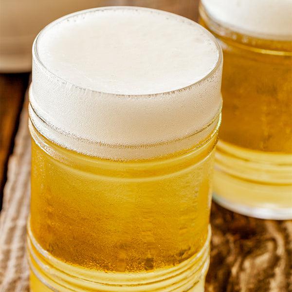 Restaurantware Bev Tek 16 Oz Tin Can Pint Glass - 3" X 3" X 4 3/4" - 12 Count Box