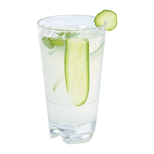 Restaurantware Bev Tek 18 Oz Polycarbonate Highball Glass - Stackable - 3 1/2" X 3 1/2" X 6 1/4" - 48 Count Box