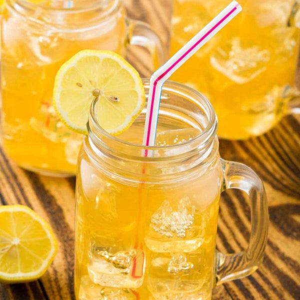 Restaurantware Bev Tek 18 Oz Square Glass Mason Jar Mug - With Handle - 3 1/4" X 3 1/4" X 5 1/4" - 10 Count Box