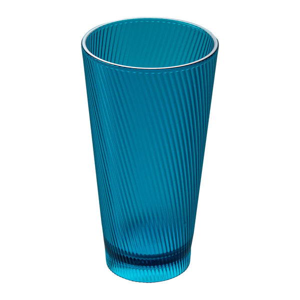 Restaurantware Bev Tek 20 Oz Blue SAN Plastic Tumbler - 48 Count Box