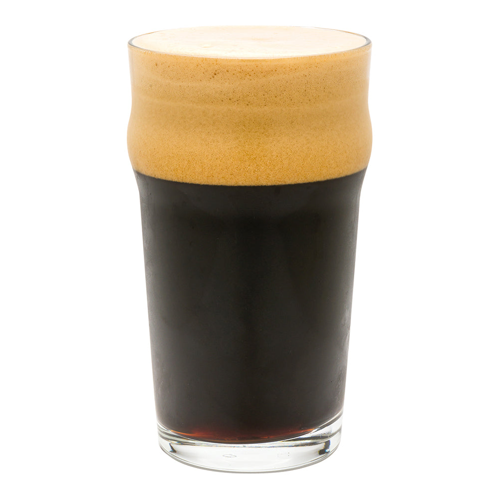 restaurantware Bev Tek 20 oz Imperial Nonic Pint Glass - 3 1/2" x 3 1/2" x 6" - 12 count box