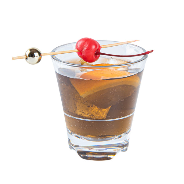 Restaurantware Bev Tek 3 Oz Polycarbonate Whiskey Glass - Stackable - 2 1/2" X 2 1/2" X 2 3/4" - 48 Count Box