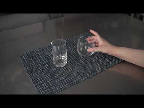 Restaurantware Bev Tek 6 Oz Round Medium Rocks Glass - Lowball - 2 1/4" X 2 1/4" X 4" - 10 Count Box