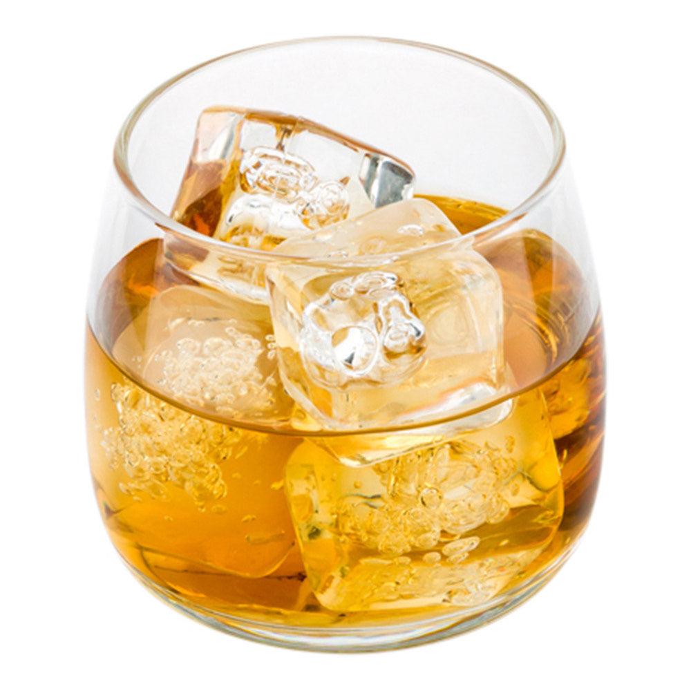 restaurantware Bev Tek 6 oz Round Medium Scotch Glass - Lowball - 2 1/2" x 2 1/2" x 3" - 10 count box