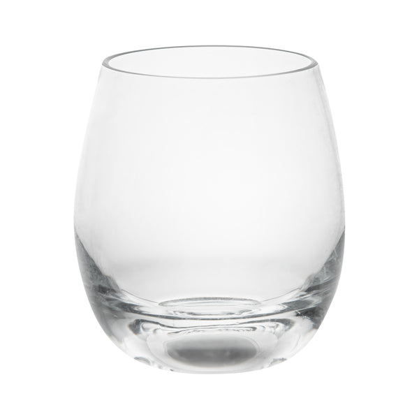 Restaurantware Bev Tek 9 Oz Polycarbonate Rocks Glass - 3 1/4" X 3 1/4" X 3 1/2" - 48 Count Box