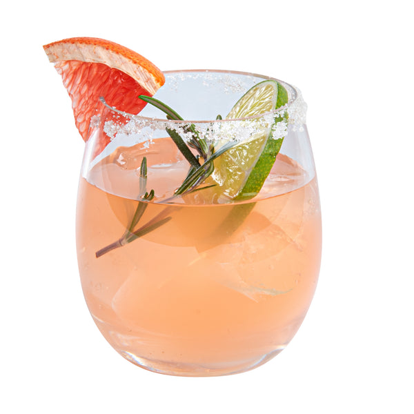 Restaurantware Bev Tek 9 Oz Polycarbonate Rocks Glass - 3 1/4" X 3 1/4" X 3 1/2" - 48 Count Box