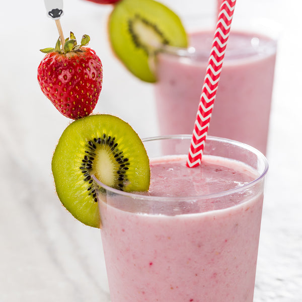 Restaurantware Bev Tek 9 Oz Round Clear Plastic Bevanda Glass - 3" X 3" X 3 3/4" - 100 Count Box