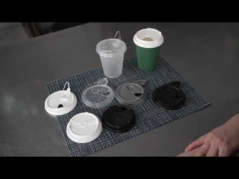 Restaurantware Bev Tek Clear Plastic 2-in-1 Straw Or Sip Hot / Cold Drinking Cup Lid - Fits 12 16 And 24 Oz - 100 Count Box