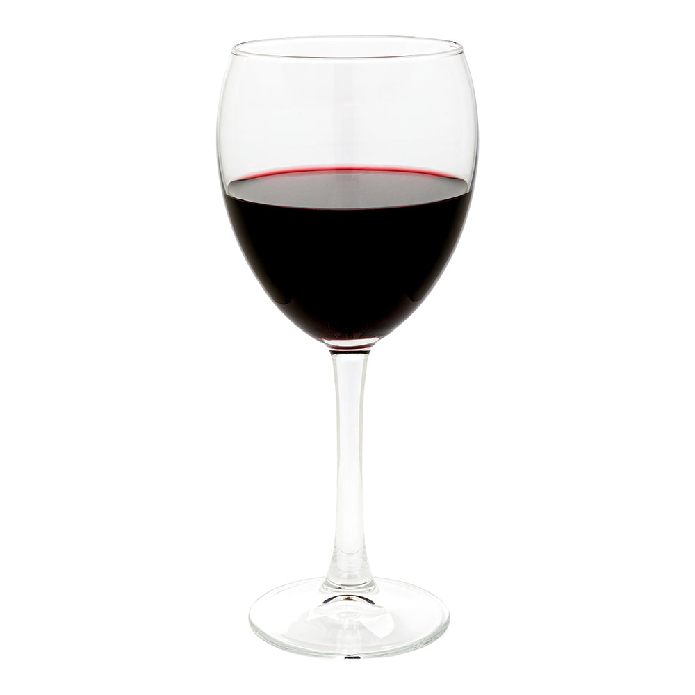 restaurantware Cascata 14 oz Red Wine Glass - All-Purpose - 3 1/2" x 3 1/2" x 8 1/4" - 12 count box