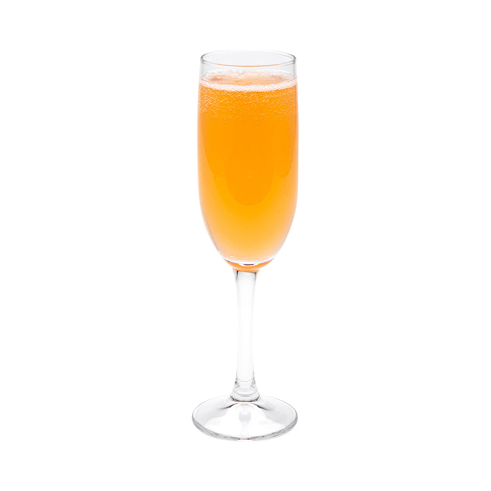 restaurantware Cascata 6 oz Glass Champagne Flute - 2" x 2" x 7 3/4" - 12 count box