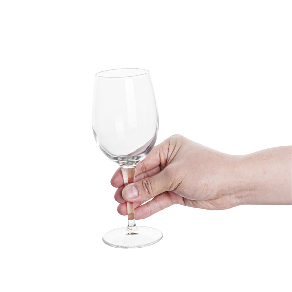 Restaurantware Cascata 8 Oz Dessert / Port Wine Glass - 2 3/4" X 2 3/4" X 7 1/4" - 12 Count Box