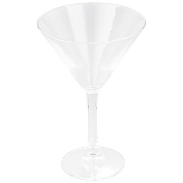 Restaurantware Cascata 9 Oz Cocktail Martini Glass - 4 1/2" X 4 1/2" X 7" - 12 Count Box