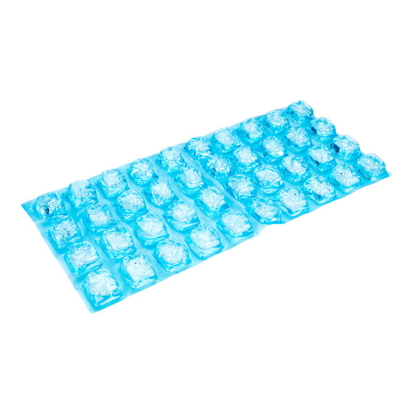Restaurantware Cater Ice Blue Plastic Gel Ice Pack Sheet - Reusable Leakproof - 19" X 8" X 3/4" - 1 Count Box