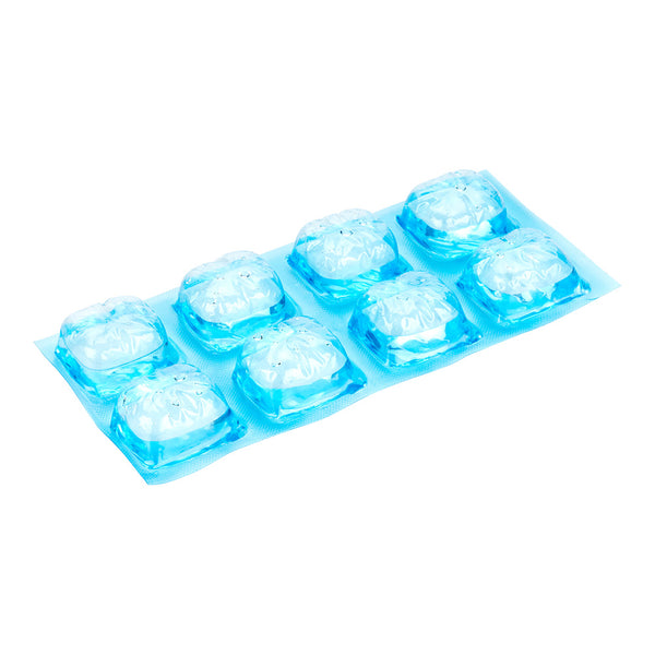Restaurantware Cater Ice Blue Plastic Gel Ice Pack Sheet - Reusable Leakproof - 7 3/4" X 3 1/2" X 3/4" - 1 Count Box