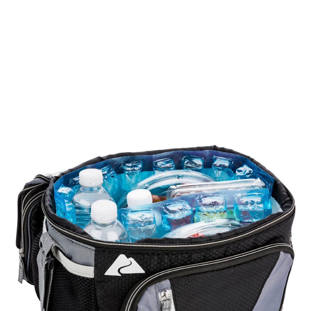 restaurantware Cater Ice Blue Plastic Gel Ice Pack Sheet - Reusable Leakproof - 7 3/4" x 3 1/2" x 3/4" - 1 count box