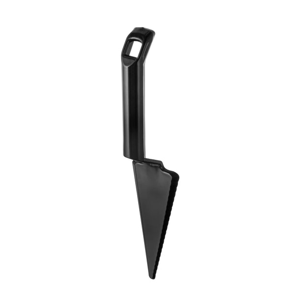 Restaurantware Cater Tek Black Plastic Cake Server - Recyclable - 10" X 2" X 1" - 100 Count Box