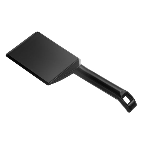 Restaurantware Cater Tek Black Plastic Serving Spatula - Recyclable - 10" - 100 Count Box