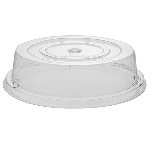 Restaurantware Cater Tek Clear Polycarbonate Plate Cover - 11" - 10 Count Box