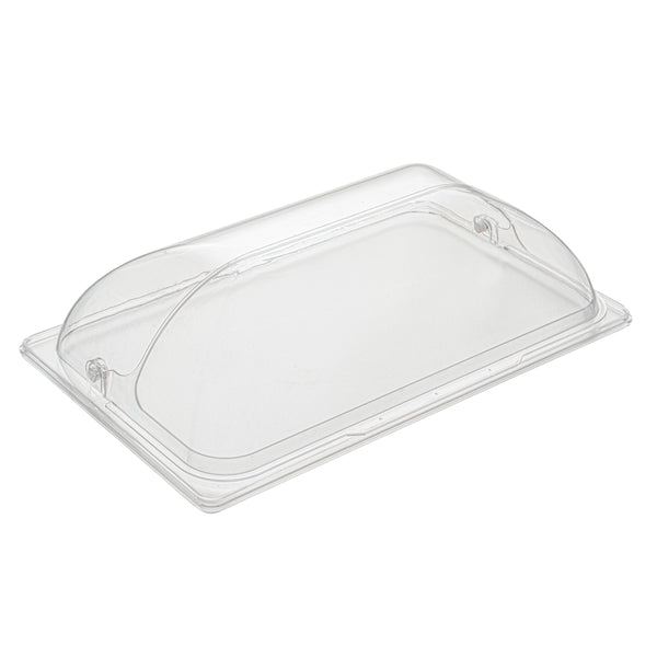 Restaurantware Cater Tek Clear Polycarbonate Plate Cover - Full Size - 21" X 13 1/4" - 10 Count Box