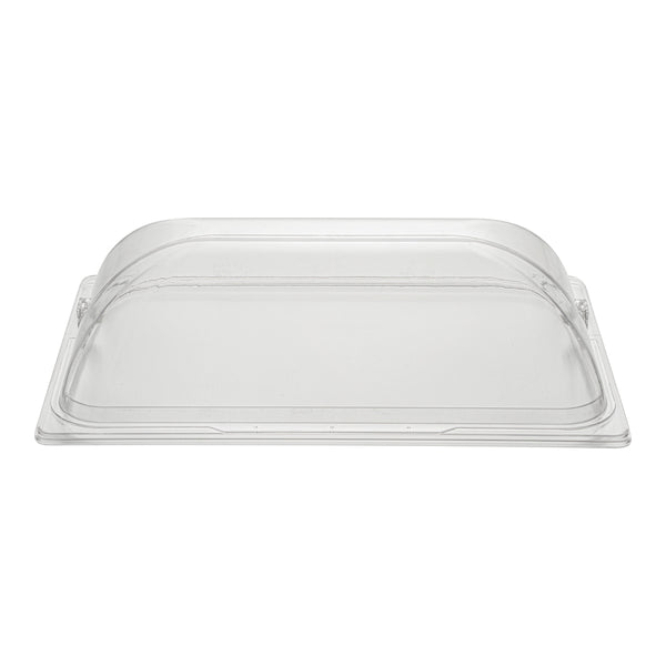 Restaurantware Cater Tek Clear Polycarbonate Plate Cover - Full Size - 21" X 13 1/4" - 10 Count Box