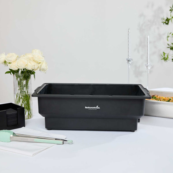 Restaurantware Cater Tek Full Size Electric Water Pan / Warmer - 120V 760W - 1 Count Box