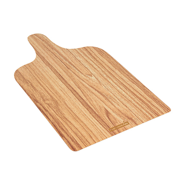 Restaurantware Cater Tek Natural Cheese / Charcuterie Board - Faux Wood - 11 3/4" X 7" - 100 Count Box