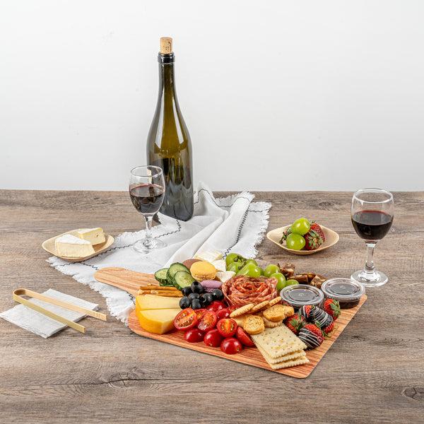 Restaurantware Cater Tek Natural Cheese / Charcuterie Board - Faux Wood - 15 3/4" X 9 3/4" - 100 Count Box