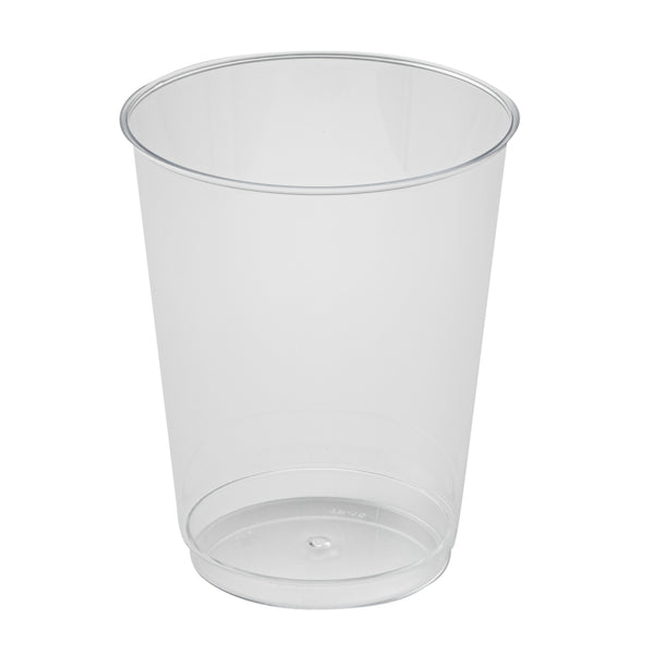 Restaurantware Chef 101 10 Oz Clear Plastic Tumbler - 3" X 3" X 3 3/4" - 500 Count Box