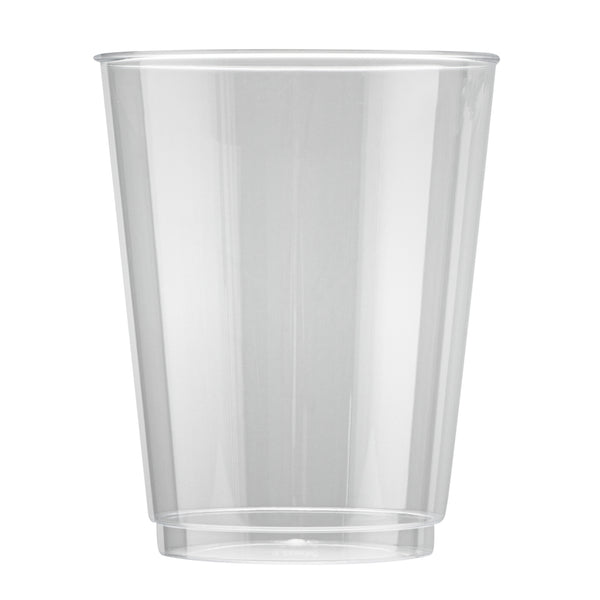 Restaurantware Chef 101 10 Oz Clear Plastic Tumbler - 3" X 3" X 3 3/4" - 500 Count Box