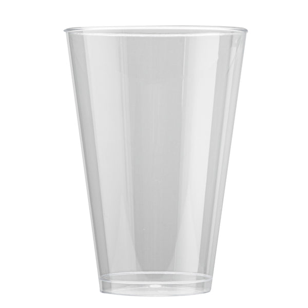 Restaurantware Chef 101 14 Oz Clear Plastic Tumbler - 3 1/4" X 3 1/4" X 4 3/4" - 500 Count Box