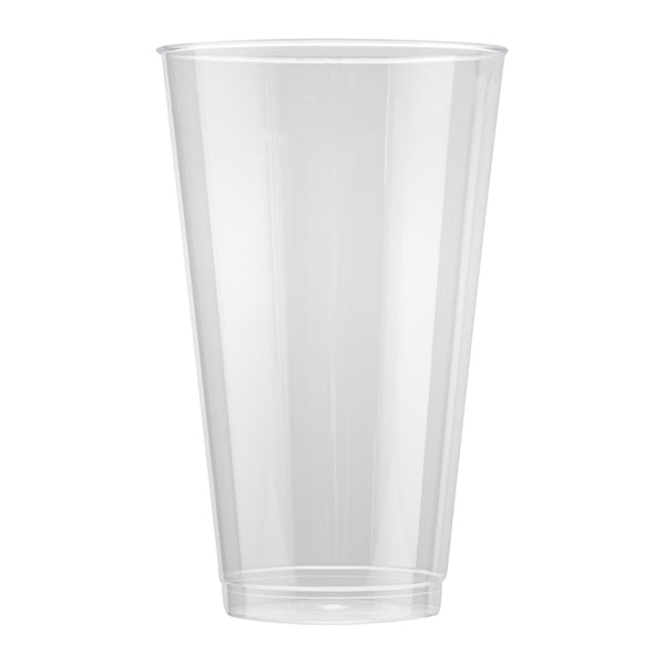 Restaurantware Chef 101 16 Oz Clear Plastic Tumbler - 3 1/4" X 3 1/4" X 5 1/4" - 500 Count Box