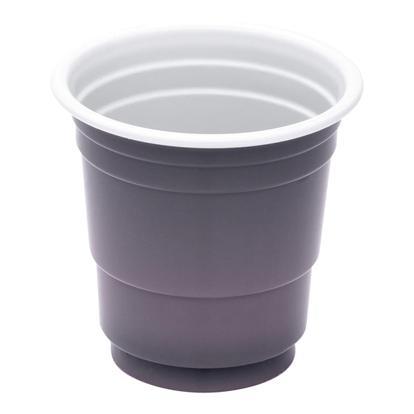 Restaurantware Chef 101 2 Oz Gray Plastic Party Cup - 2" X 2" X 2" - 500 Count Box