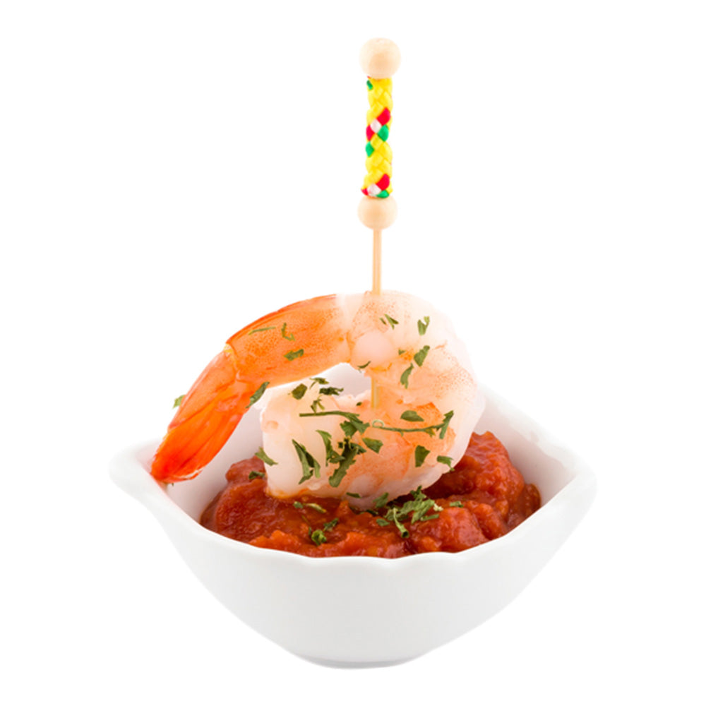restaurantware Chef 101 2 oz Round White Porcelain Mini Royale Dish - 3 1/4" x 2 1/2" x 1 1/4" - 10 count box