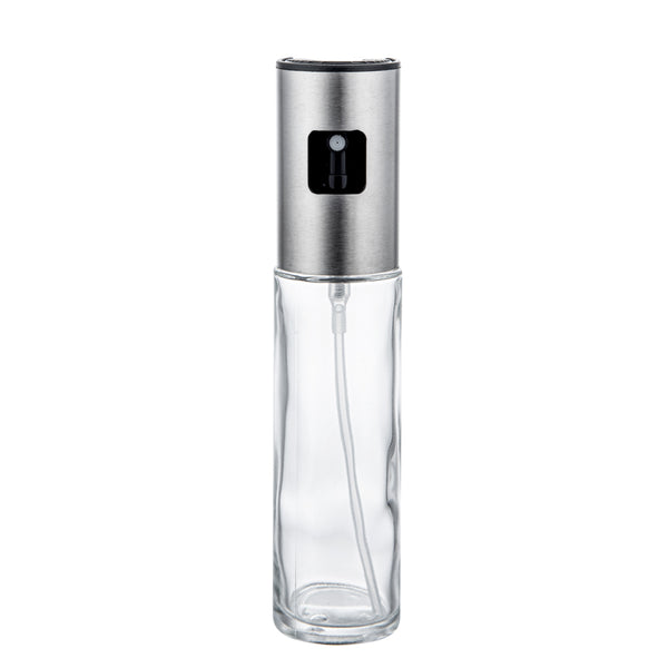 Restaurantware Chef 101 3 Oz Glass Oil Sprayer - 1 3/4" X 1 3/4" X 7 1/4" - 1 Count Box