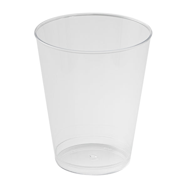 Restaurantware Chef 101 8 Oz Clear Plastic Tumbler - 3" X 3" X 3 1/4" - 500 Count Box