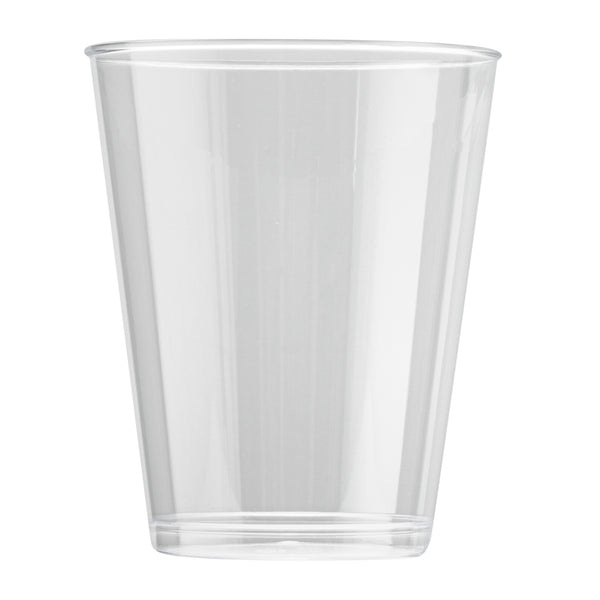 Restaurantware Chef 101 8 Oz Clear Plastic Tumbler - 3" X 3" X 3 1/4" - 500 Count Box