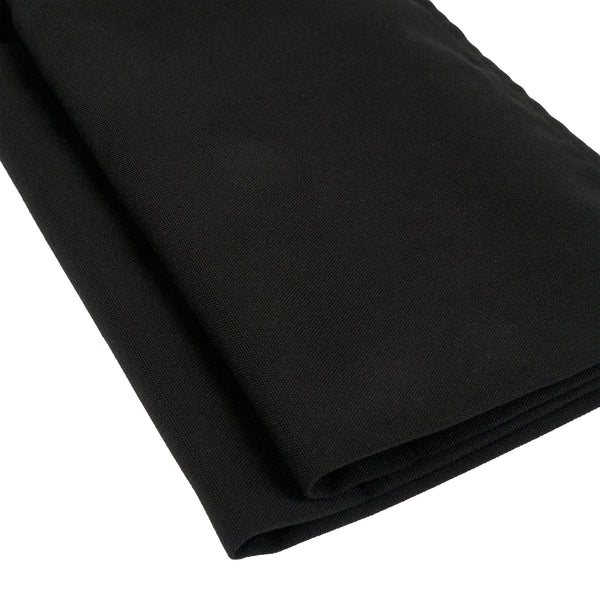 Restaurantware Chef 101 Black Standard Waist Apron - With 3 Pockets - 24" X 12" - 100 Count Box