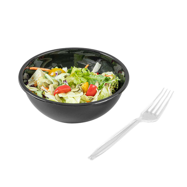 Restaurantware Chef 101 Clear Plastic Fork - 7" X 1" X 1/2" - 250 Count Box