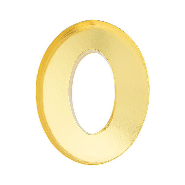 Restaurantware Chef 101 Gold Paper Charcuterie Fillable Number 0 Tray - 12" X 10" X 1 1/2" - 1 Count Box