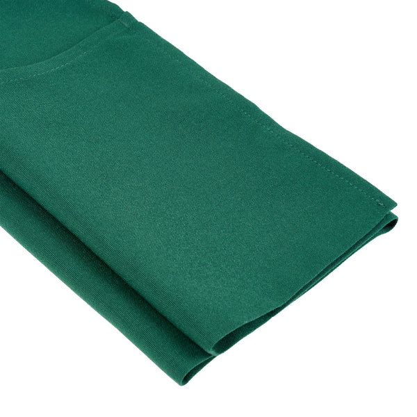 Restaurantware Chef 101 Green Standard Waist Apron - With 3 Pockets - 24" X 12" - 100 Count Box