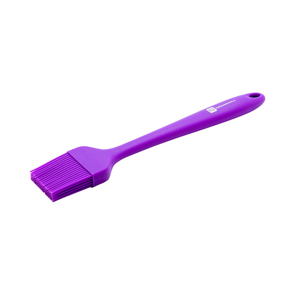 Restaurantware Chef 101 Purple Silicone Pastry And Basting Brush - 10 1/4" X 1 3/4" X 3/4" - 1 Count Box