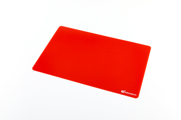 Restaurantware Chef 101 Rectangle Assorted Plastic Flexible Cutting Board / Chopping Mat Set - Includes 4 Mats - 18" X 12" - 1 Count Box